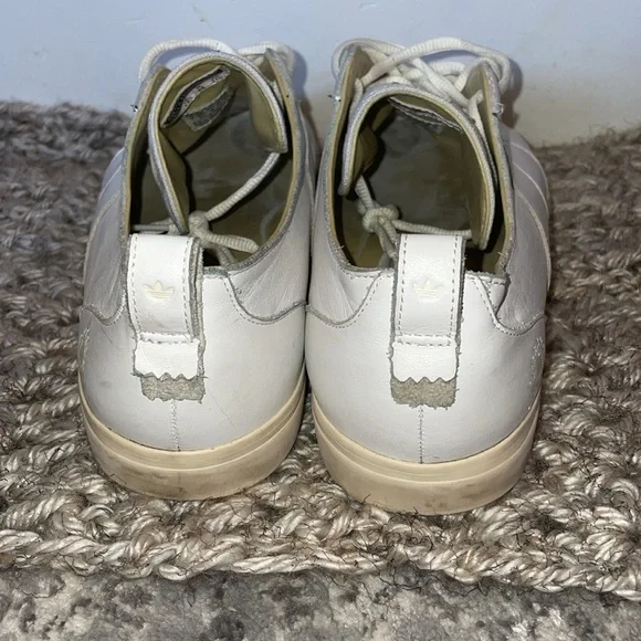 adidas x Randsom rare collab low ride sneakers solid white athletic - Picture 5 of 12